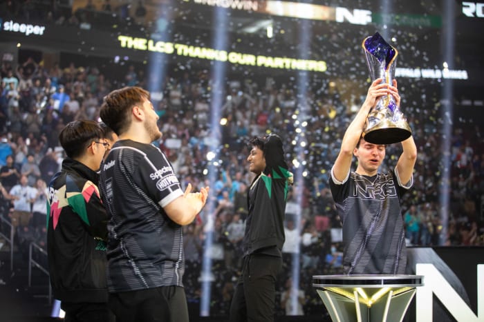 NRG hoists LCS Championship trophy